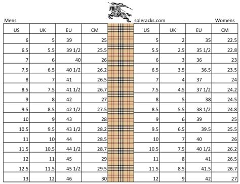 burberry classic shoes|burberry shoe size chart.